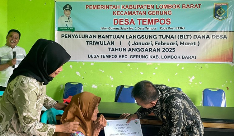 Penyaluran BLT-DD T.A 2025