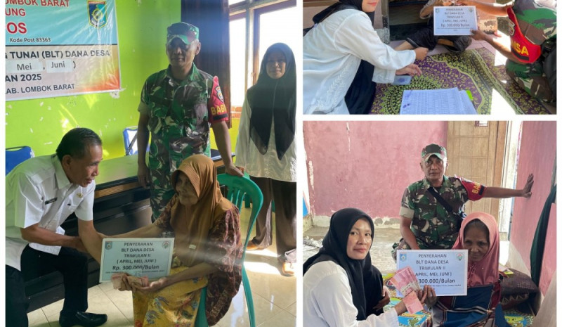 Penyaluran BLT DD tahap II tahun 2025